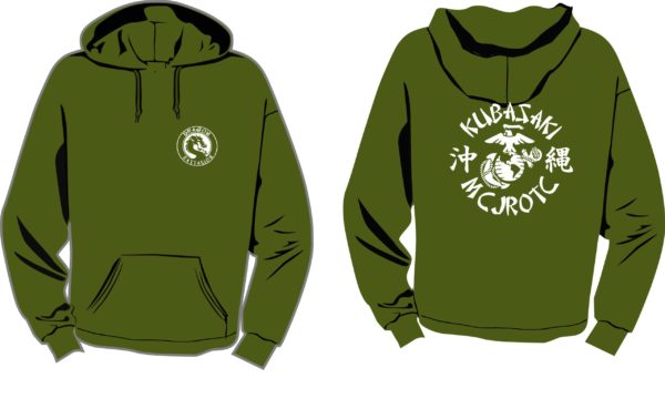 Od Green Hooded Pullover